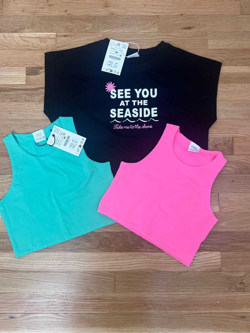Zara Girls Summer Top Lot